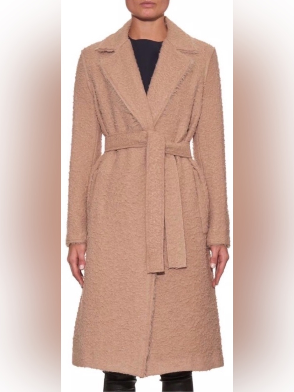 Helmut Lang Alpaca Fur shaggy Coat